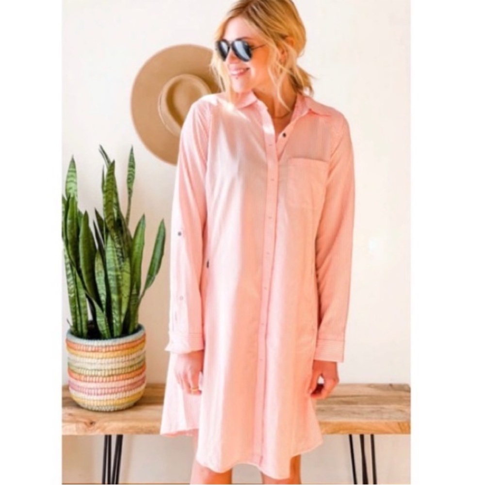 Coolibar Malta Travel Shirt Dress